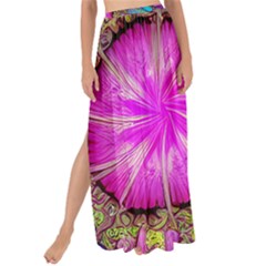 Abstract Art Psychedelic Experimental Maxi Chiffon Tie-up Sarong by Uceng