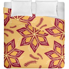 Flower Mandala Template Sketch Drawing Art Duvet Cover Double Side (king Size) by Uceng