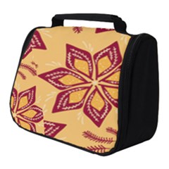 Flower Mandala Template Sketch Drawing Art Full Print Travel Pouch (small) by Uceng