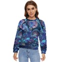 Fantasy People Mysticism Composing Fairytale Art 3 Women s Long Sleeve Raglan Tee View1