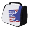 Usa Flag Eagle Symbol American Bald Eagle Country Full Print Travel Pouch (Small) View1