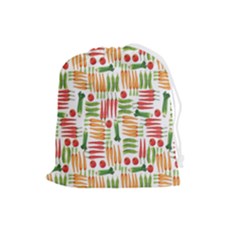 Vegetables Drawstring Pouch (large) by SychEva
