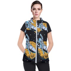 Astronaut Planet Space Science Women s Puffer Vest by Salman4z