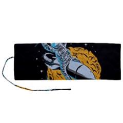 Astronaut Planet Space Science Roll Up Canvas Pencil Holder (m) by Salman4z