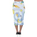 Science Fiction Outer Space Midi Pencil Skirt View2