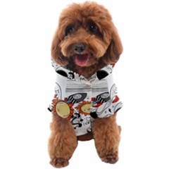 Astronaut Drawing Planet Dog Coat by Salman4z