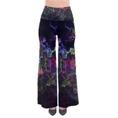 Grunge Paint Splatter Splash Ink So Vintage Palazzo Pants by Salman4z