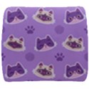 Cute Colorful Cat Kitten With Paw Yarn Ball Seamless Pattern Back Support Cushion View1