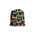 Seamless-pattern-with-cats Drawstring Pouch (Small) View1