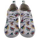 Seamless-pattern-with-hand-drawn-bird-black Mens Athletic Shoes View1