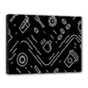Coffee-background Canvas 16  x 12  (Stretched) View1