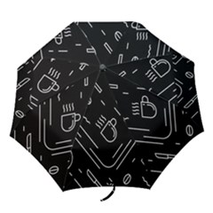 Coffee-background Folding Umbrellas by Salman4z