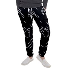 Coffee-background Men s Jogger Sweatpants by Salman4z