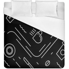 Coffee-background Duvet Cover (king Size) by Salman4z