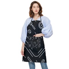 Coffee-background Pocket Apron by Salman4z