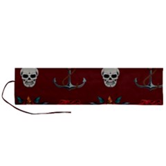 Tattoo-old-school-background-pattern Roll Up Canvas Pencil Holder (l) by Salman4z