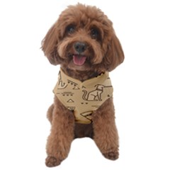 Egyptian-seamless-pattern-symbols-landmarks-signs-egypt Dog Sweater by Salman4z