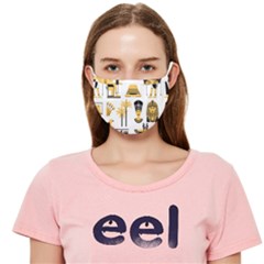Egypt-symbols-decorative-icons-set Cloth Face Mask (adult) by Salman4z