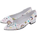 Unicorns-rainbows-seamless-pattern Women s Block Heels  View2
