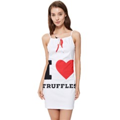 I Love Truffles Summer Tie Front Dress by ilovewhateva