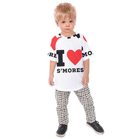 I Love S’mores  Kids  Raglan Tee by ilovewhateva