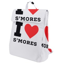 I Love S’mores  Flap Top Backpack by ilovewhateva