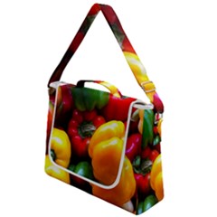 Colorful Capsicum Box Up Messenger Bag by Sparkle