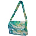 Waves Ocean Sea Tsunami Nautical Painting Full Print Messenger Bag (S) View1