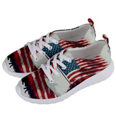 Patriotic Usa United States Flag Old Glory Women s Lightweight Sports Shoes by Ravend