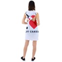 I love hot cakes Racer Back Hoodie Dress View2