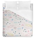 Spaceship Pattern Star Duvet Cover (Queen Size) View1