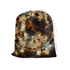 Science Fiction Background Fantasy Drawstring Pouch (xl) by danenraven
