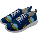 Seamless-pattern-ufo-with-star-space-galaxy-background Mens Athletic Shoes View2