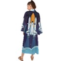 Spaceship-milkyway-galaxy Maxi Kimono View2