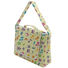 Seamless-pattern-musical-note-doodle-symbol Box Up Messenger Bag by Salman4z