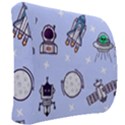 Seamless-pattern-with-space-theme Back Support Cushion View2
