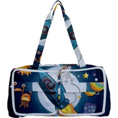 Spaceship-astronaut-space Multi Function Bag by Salman4z