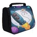 Spaceship-astronaut-space Full Print Travel Pouch (Small) View2
