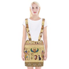 Egypt-horizontal-illustration Braces Suspender Skirt by Salman4z