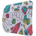 Space-cosmos-seamless-pattern-seamless-pattern-doodle-style Back Support Cushion View3