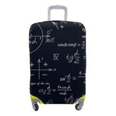 Mathematical-seamless-pattern-with-geometric-shapes-formulas Luggage Cover (small) by Salman4z