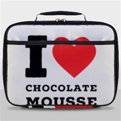 I Love Chocolate Mousse Full Print Lunch Bag by ilovewhateva