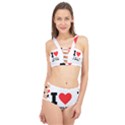 I love chocolate mousse Cage Up Bikini Set View1