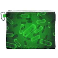 Green-rod-shaped-bacteria Canvas Cosmetic Bag (xxl) by Salman4z
