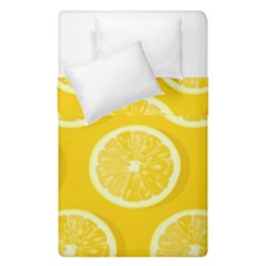 Lemon-fruits-slice-seamless-pattern Duvet Cover Double Side (single Size) by Salman4z