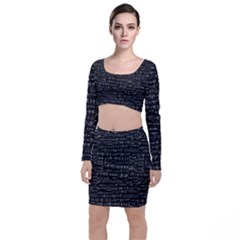 Math-equations-formulas-pattern Top And Skirt Sets by Salman4z
