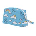 Sky-pattern Wristlet Pouch Bag (Medium) View2