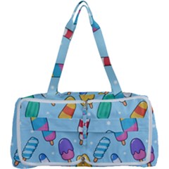 Cute-kawaii-ice-cream-seamless-pattern Multi Function Bag by Salman4z
