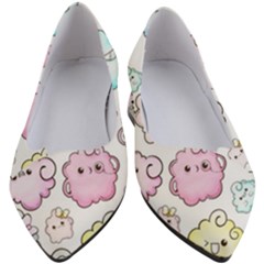 Cute-doodle-cartoon-seamless-pattern Women s Block Heels  by Salman4z