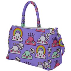 Cloud-seamless-pattern -- Duffel Travel Bag by Salman4z